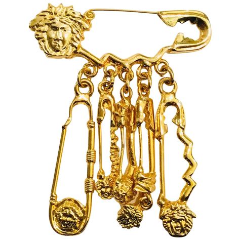 brooch versace|versace pin brooch.